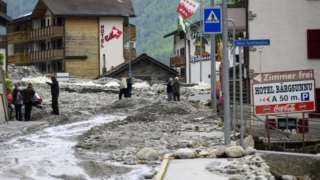 İsviçre Heyelan: Alp Dağları’ndan Gelen Felaket