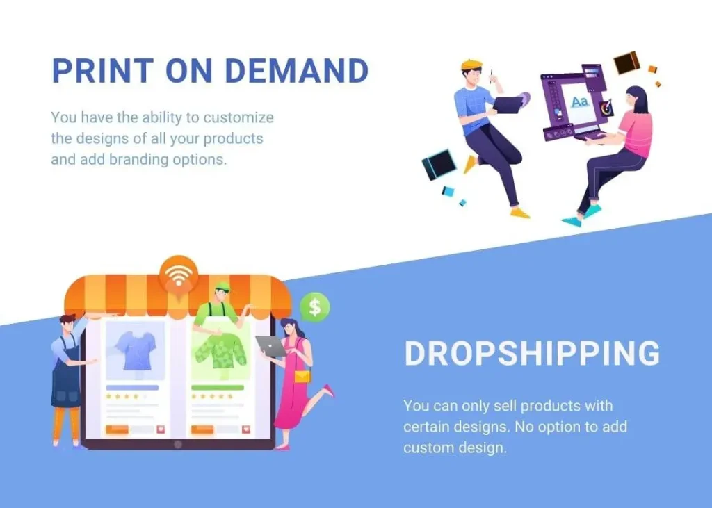 Print on Demand vs Dropshipping: Best Path for 2024 Now