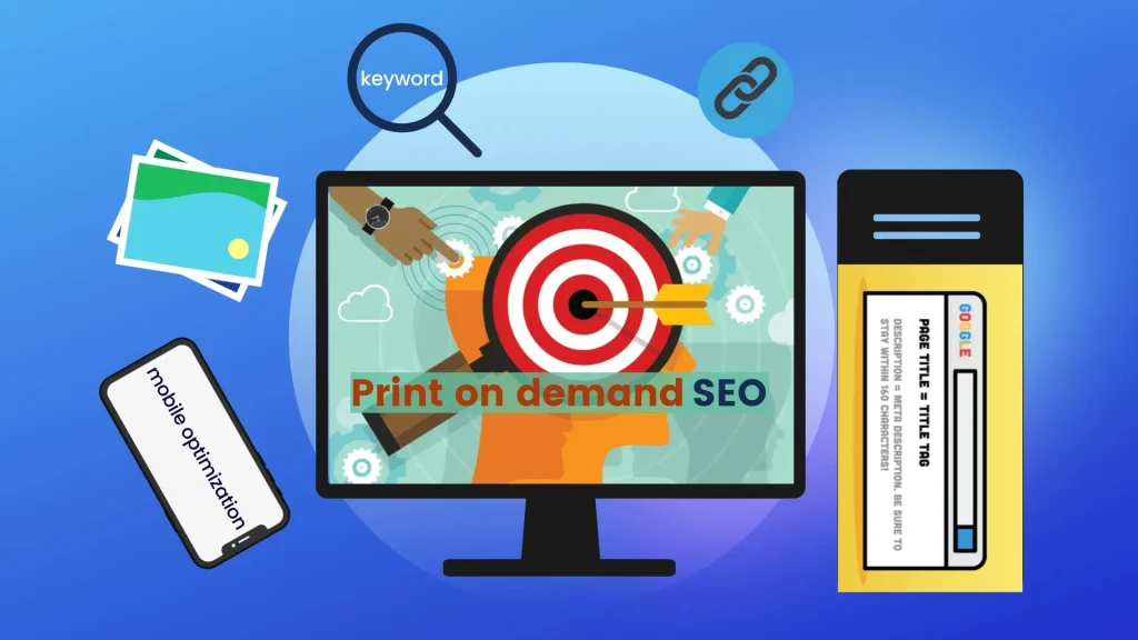 SEO for print on demand stores: boost listings and traffic